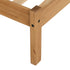 Maya 4FT6 Bed - Distressed Waxed Pine